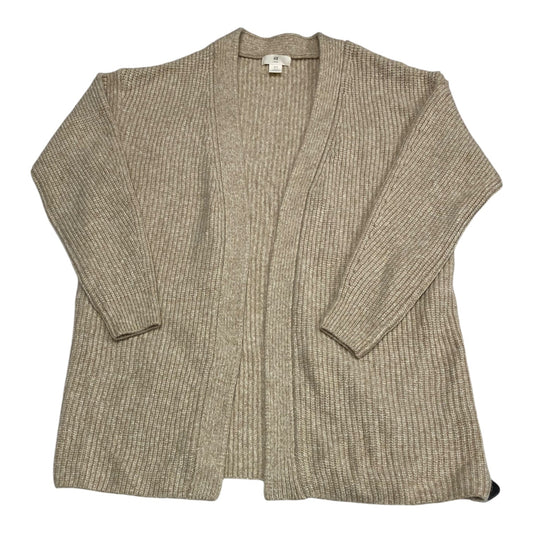 Sweater Cardigan By H&m In Brown, Size: M