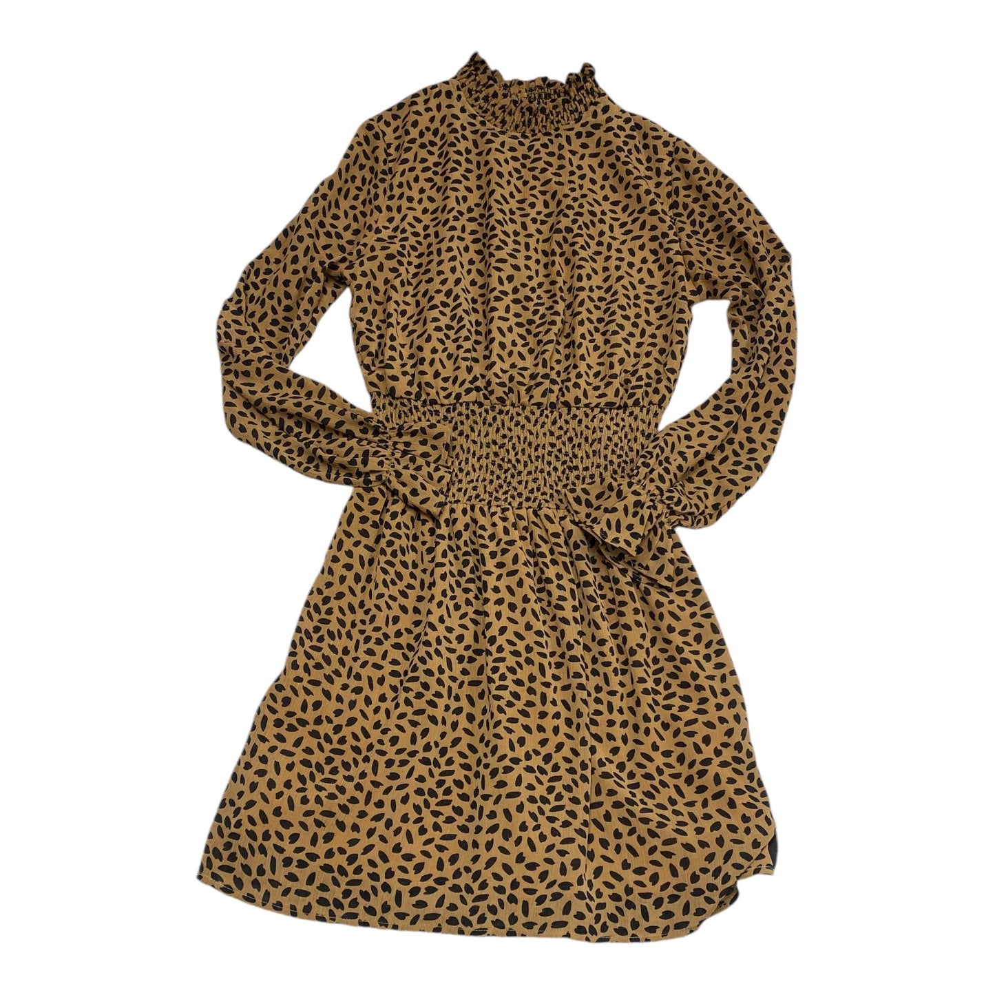 Dress Casual Midi By She + Sky In Animal Print, Size: S