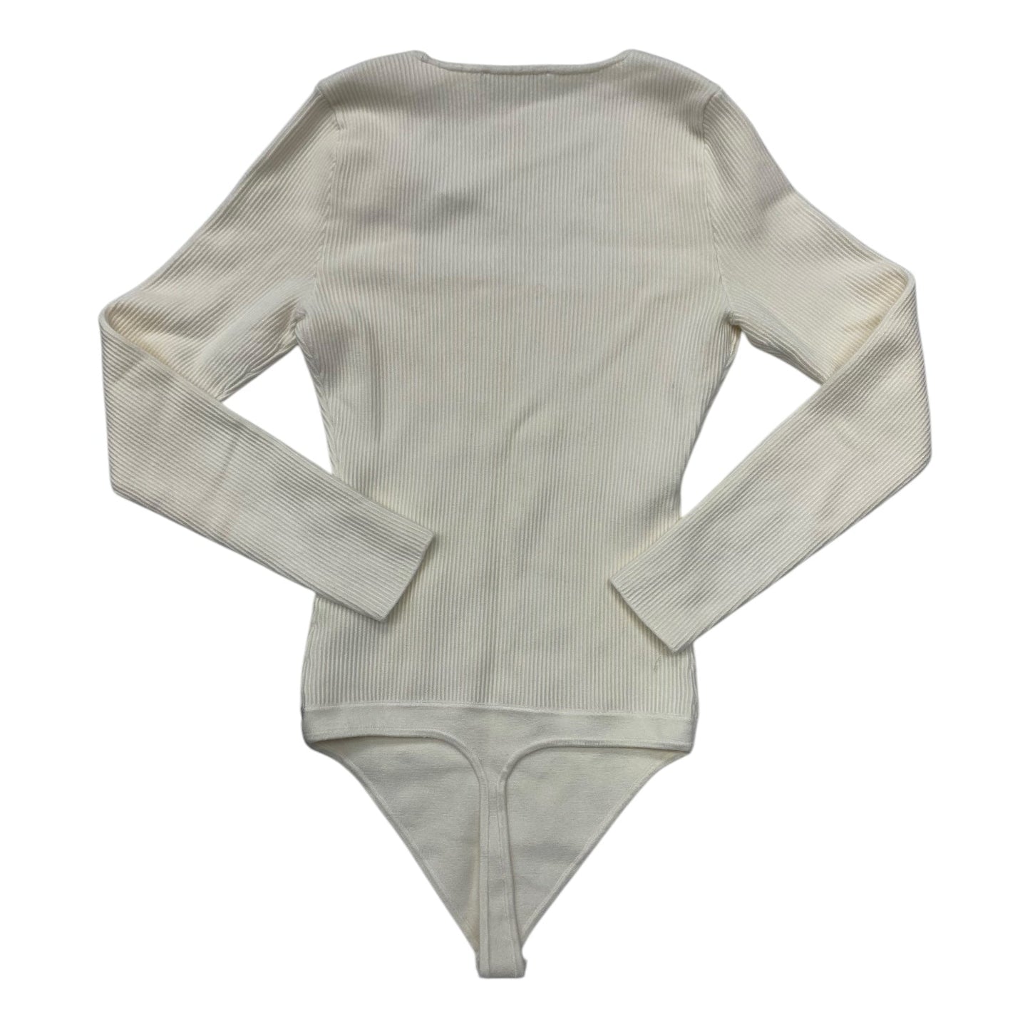 Bodysuit By Abercrombie And Fitch In Cream, Size: M