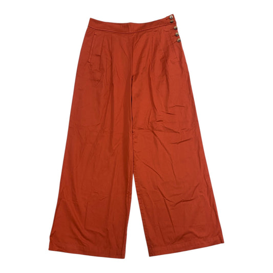 Pants Wide Leg By Loft In Orange, Size: 10