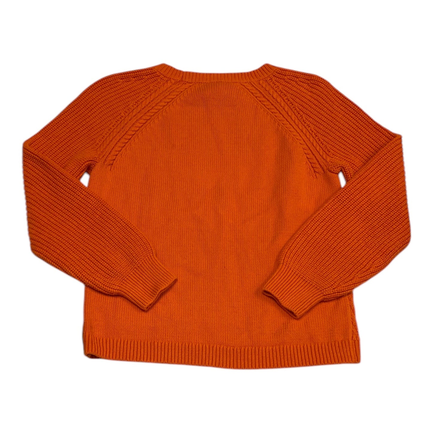 Sweater By Talbots In Orange, Size: M