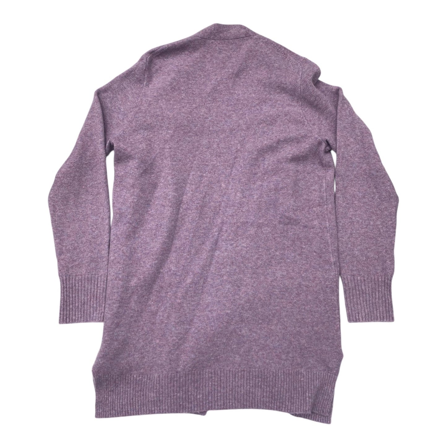 Sweater Cardigan By J. Crew In Purple, Size: M