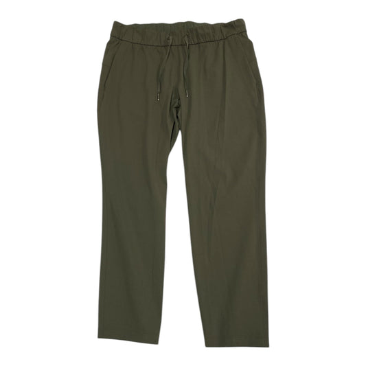 Athletic Pants By Lululemon In Green, Size: 12