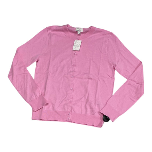 Sweater Cardigan By J. Crew In Pink, Size: M