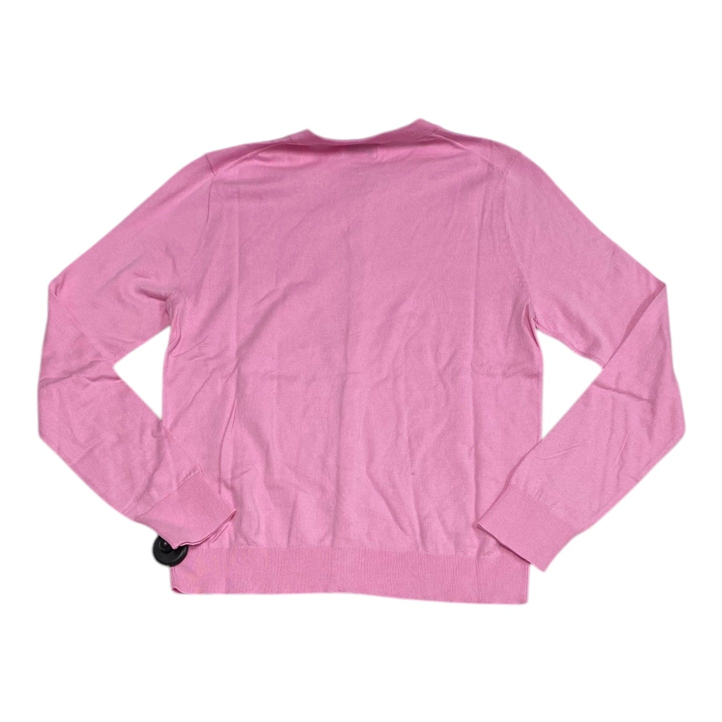 Sweater Cardigan By J. Crew In Pink, Size: M