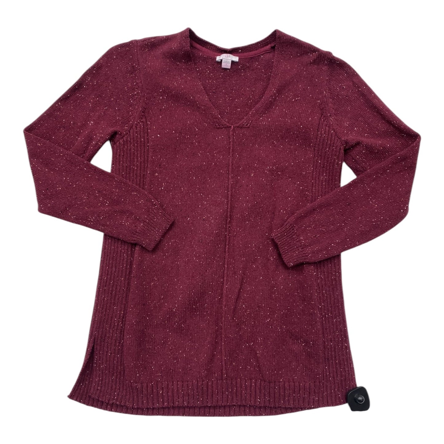 Sweater By J. Jill In Maroon, Size: Sp