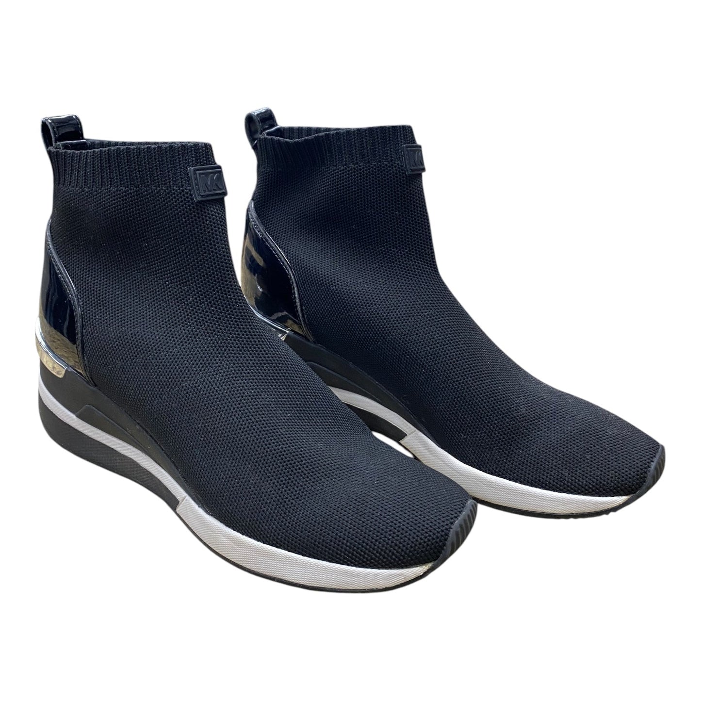 Boots Ankle Flats By Michael By Michael Kors In Black, Size: 9