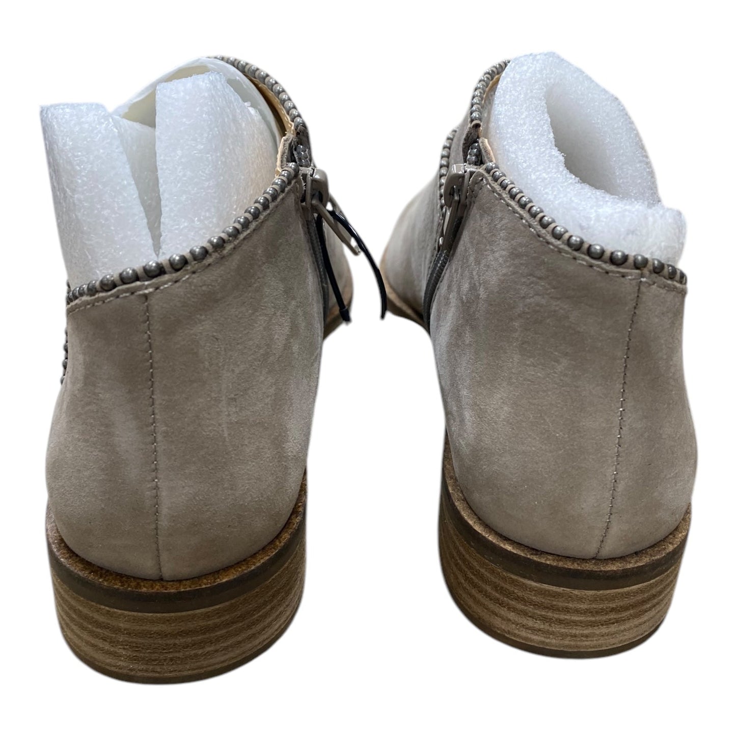 Boots Ankle Heels By Lucky Brand In Taupe, Size: 6