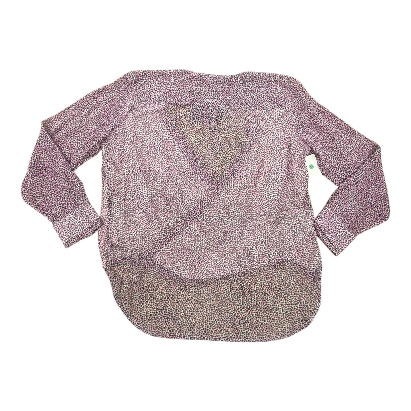 Top Long Sleeve By Dkny In Black & Pink, Size: M