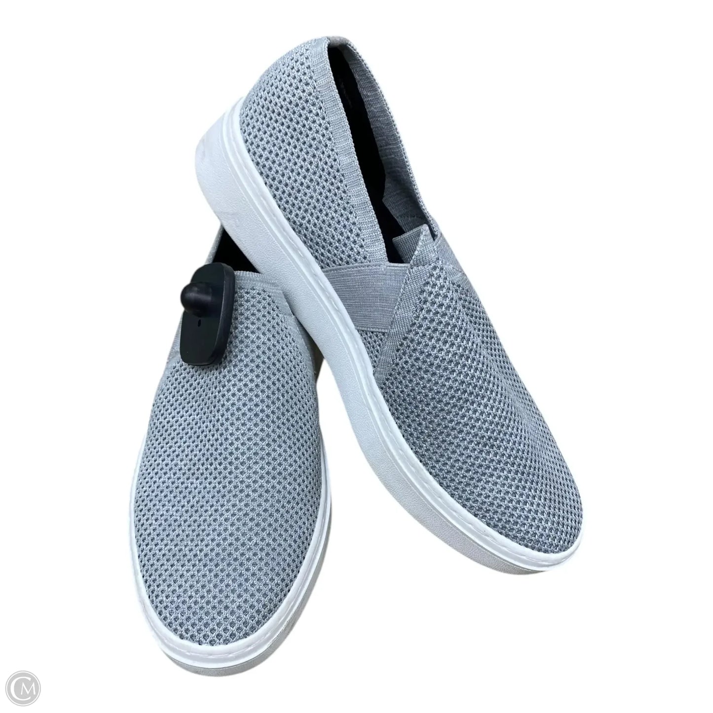 Shoes Designer By Eileen Fisher In Grey & White, Size: 9