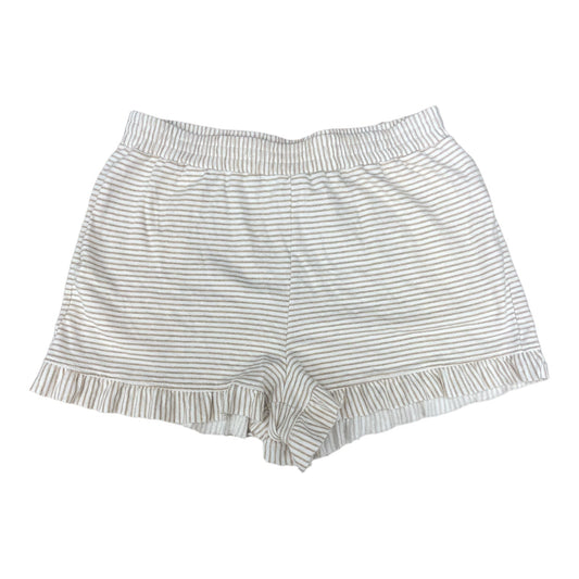 Striped Pattern Shorts Hem & Thread, Size L