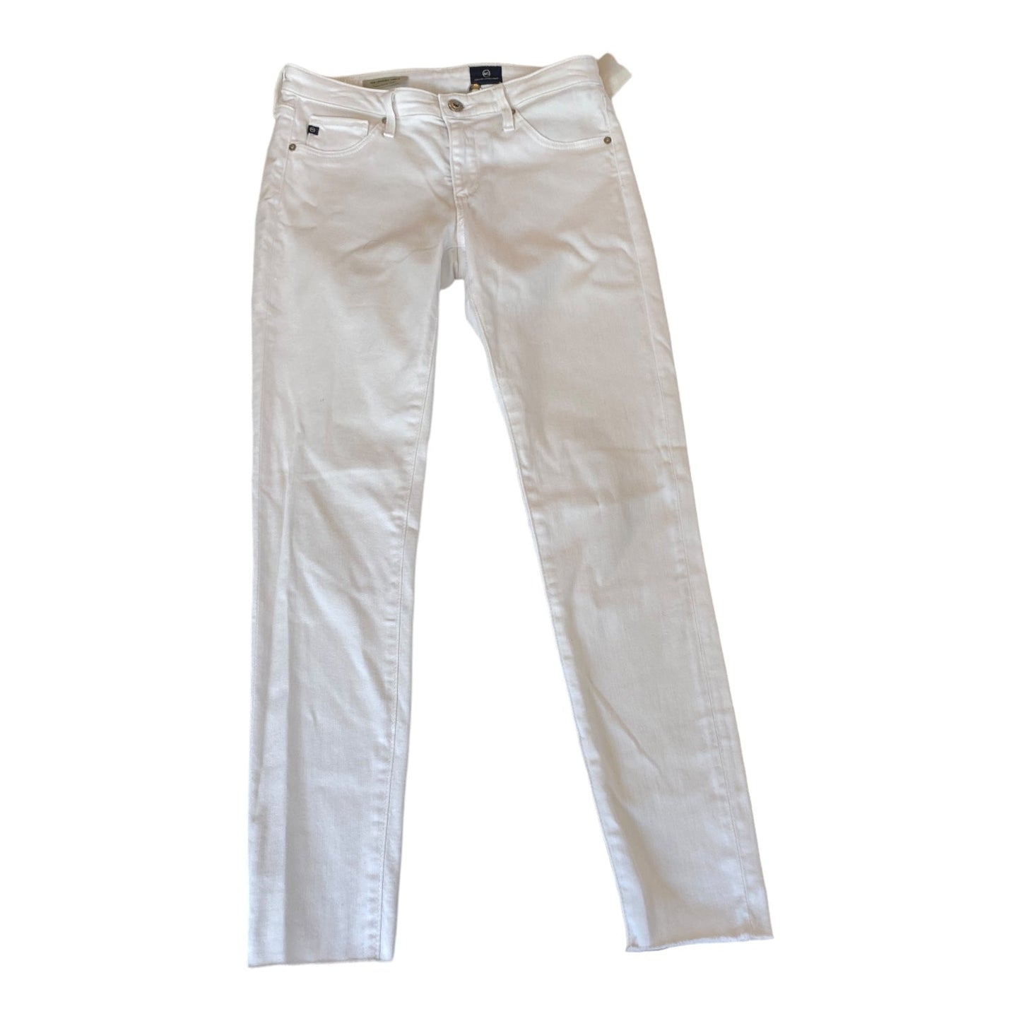 White Jeans Skinny Adriano Goldschmied, Size 4