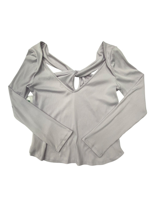 Top Long Sleeve By Anthropologie In Purple, Size: M
