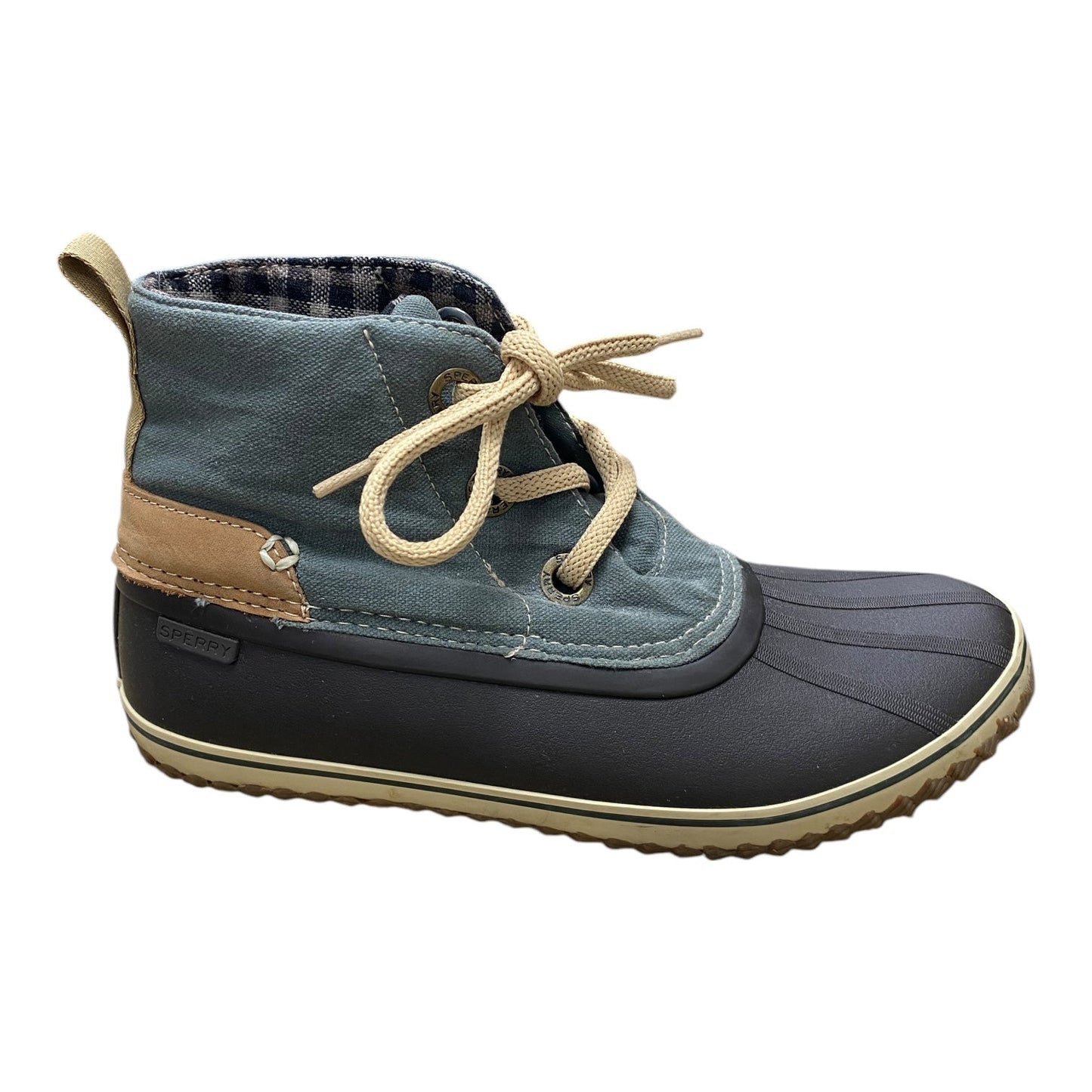 Boots Snow By Sperry In Blue & Grey, Size: 8