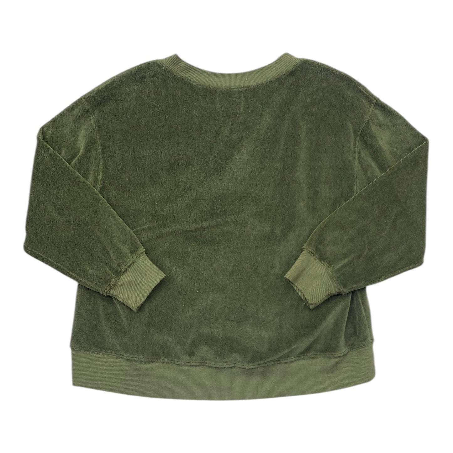 Top Long Sleeve By Electric & Rose In Green, Size: S