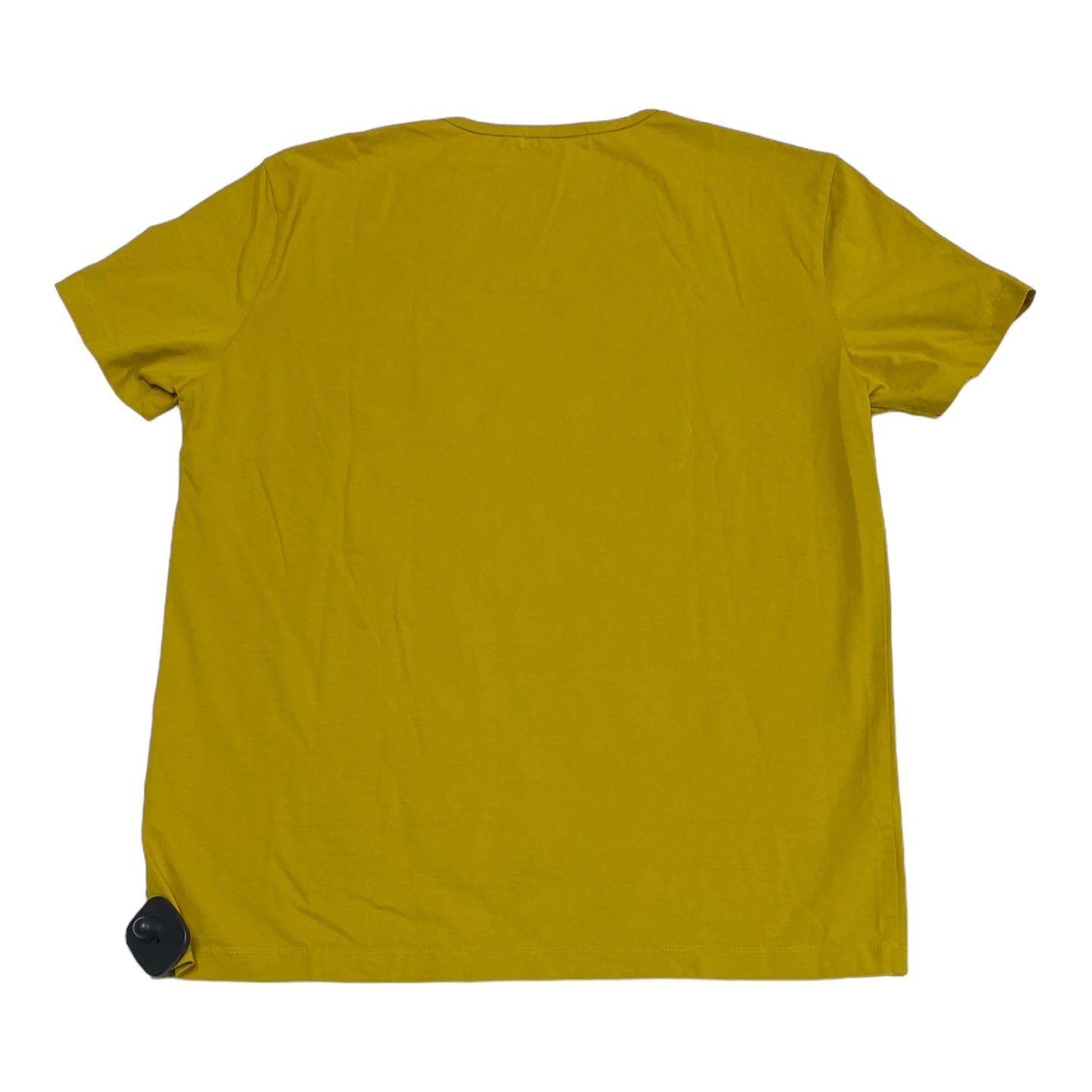 Yellow Top Short Sleeve Emporio Armani, Size Xxl