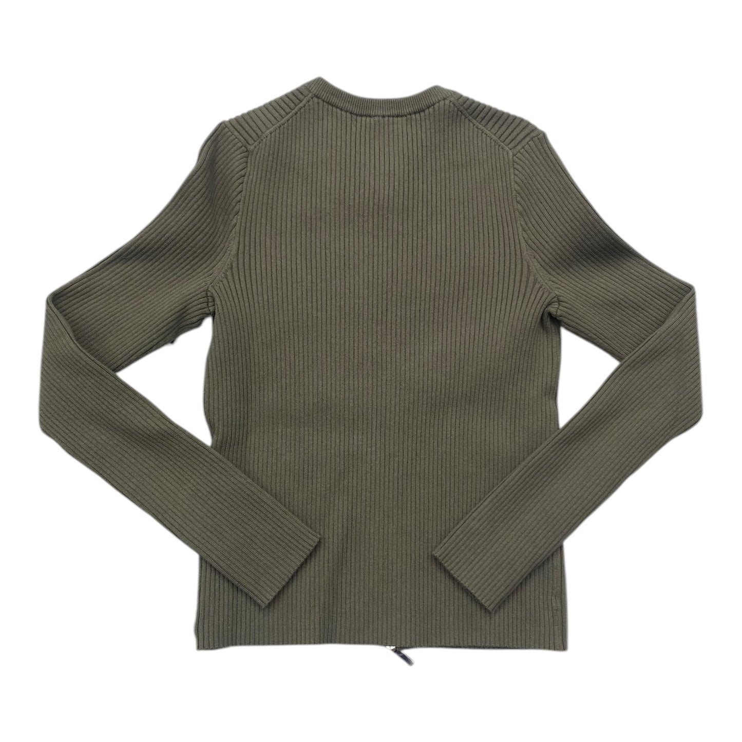 Top Long Sleeve By Madewell In Green, Size: S