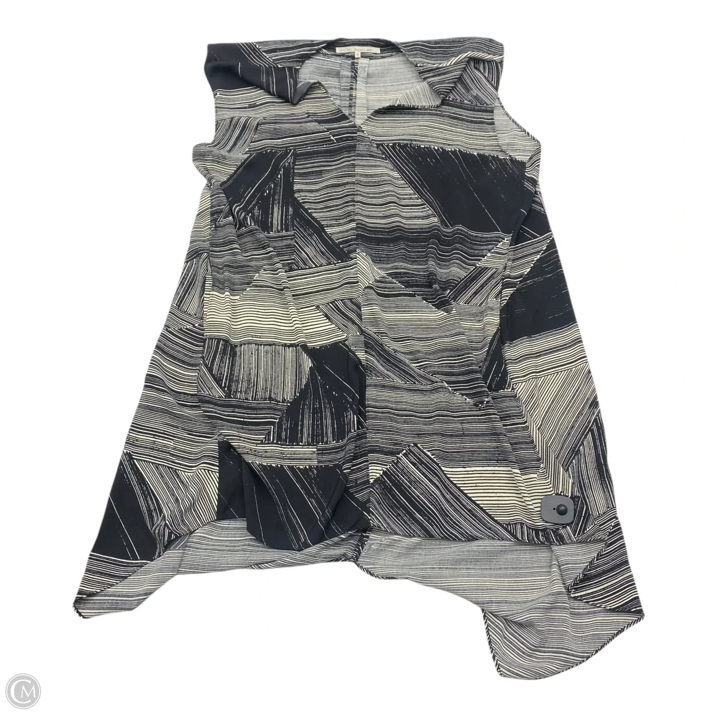 Dress Casual Midi By Rachel Roy In Black & Cream, Size: 3x