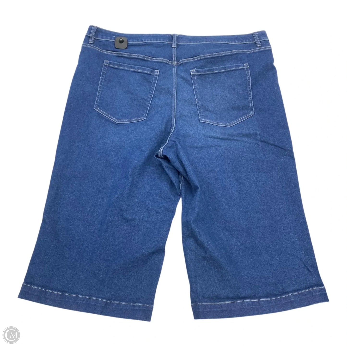 Shorts By Lane Bryant In Blue Denim, Size: 3x