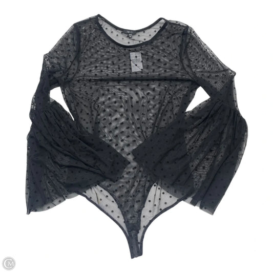 Top Long Sleeve By Iris In Black, Size: 3x