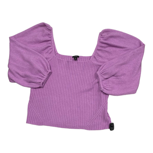 Sweater By Halogen In Purple, Size: 1x