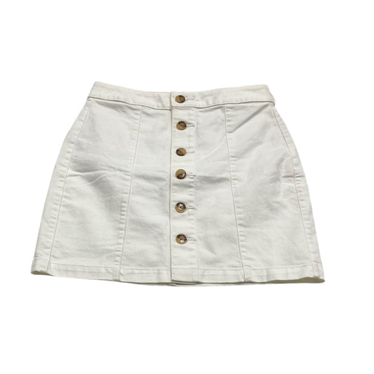 Skirt Mini & Short By Loft In White, Size: 6