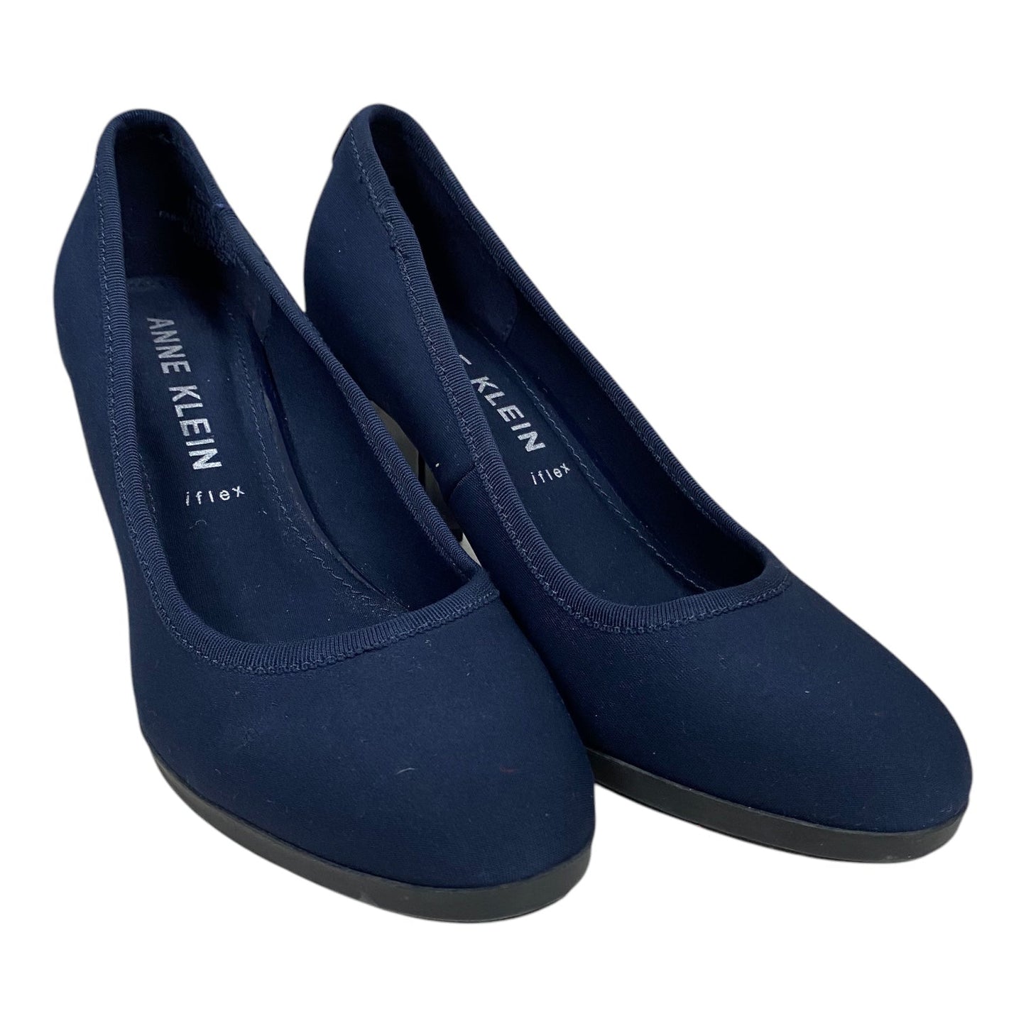 Shoes Heels Block By Anne Klein In Navy, Size: 7