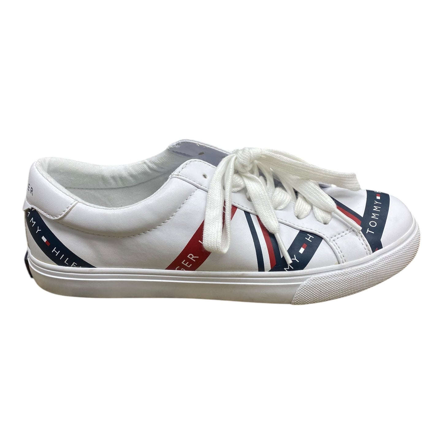 Shoes Sneakers By Tommy Hilfiger In White, Size: 7.5