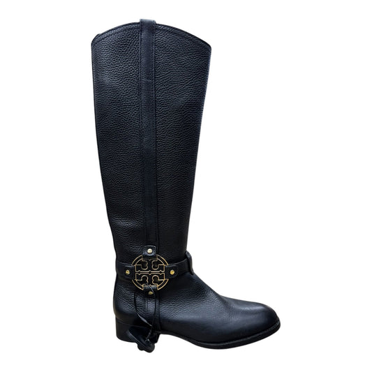 Boots Designer By Tory Burch In Black, Size: 8