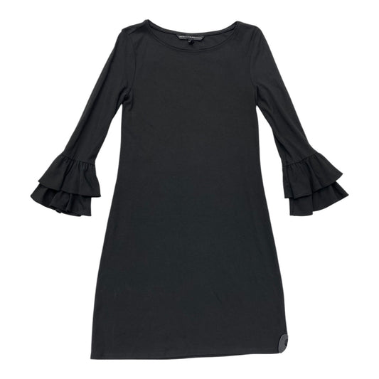 Dress Casual Midi By White House Black Market In Black, Size: Xxs