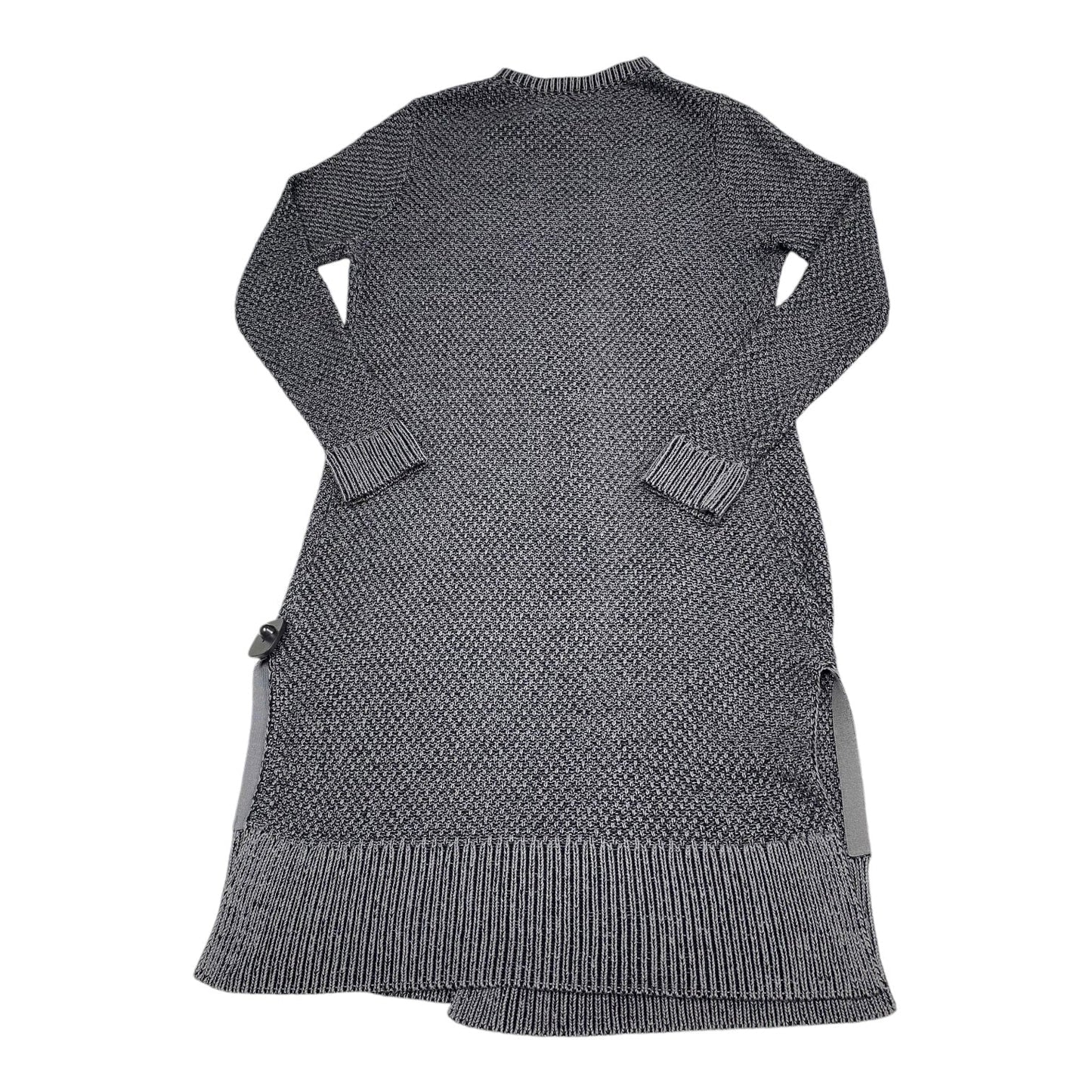 Sweater Cardigan By Cabi In Grey, Size: M