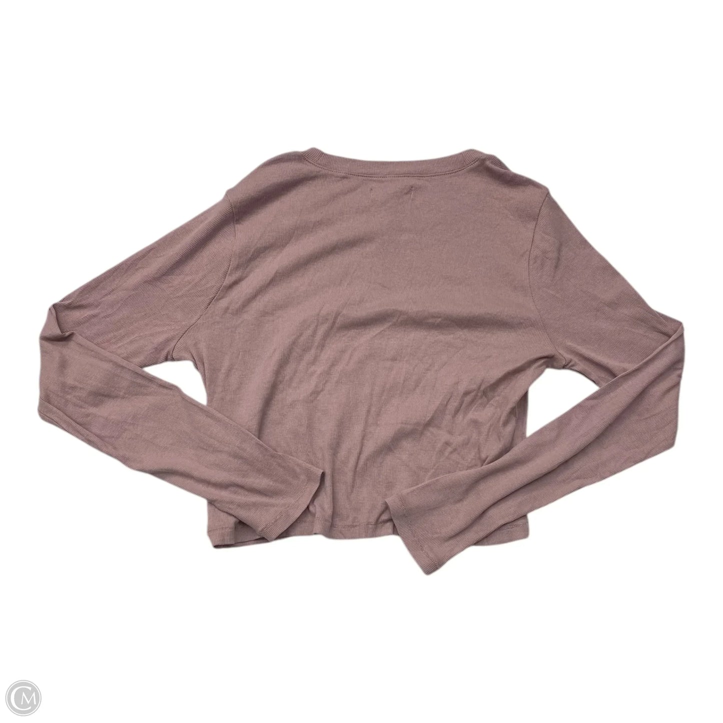 Top Long Sleeve By Madewell In Purple, Size: Xl