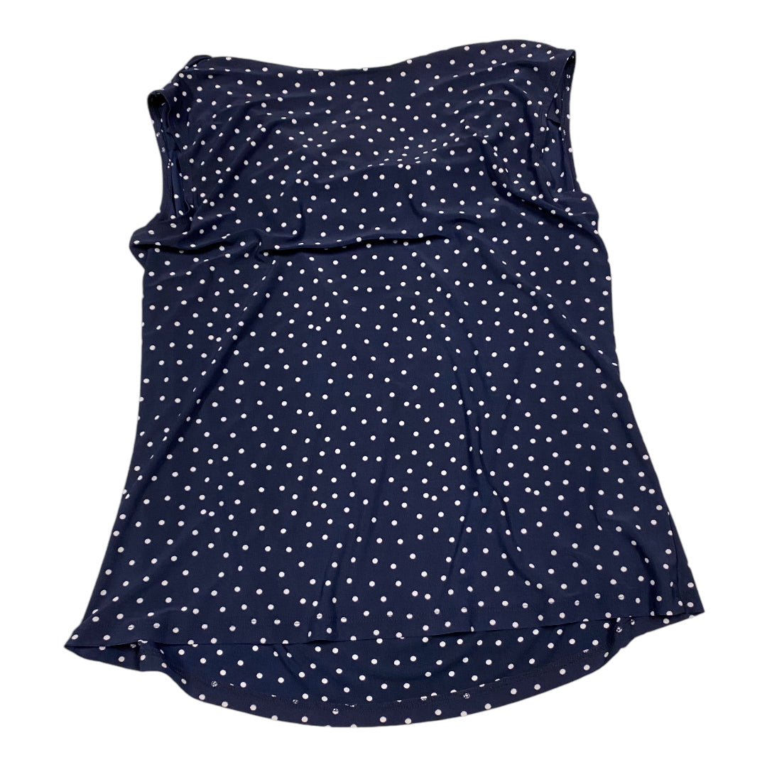 Top Sleeveless By Jennie And Marlis In Navy, Size: Xl