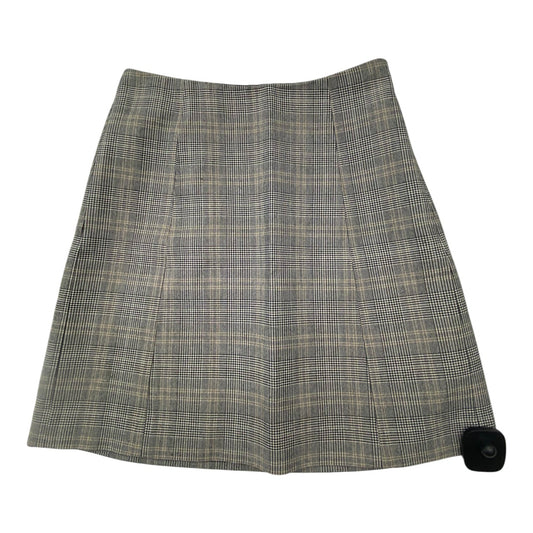 Skirt Mini & Short By Babaton In Plaid Pattern, Size: 2