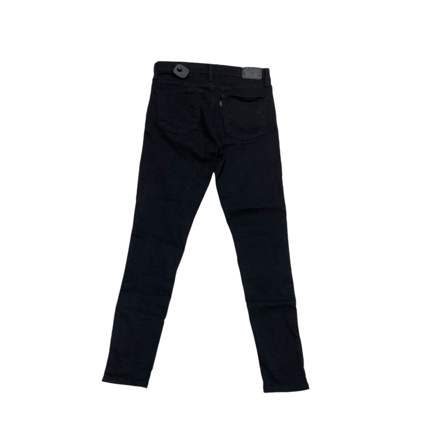 Jeans Skinny By Levis In Black, Size: 8