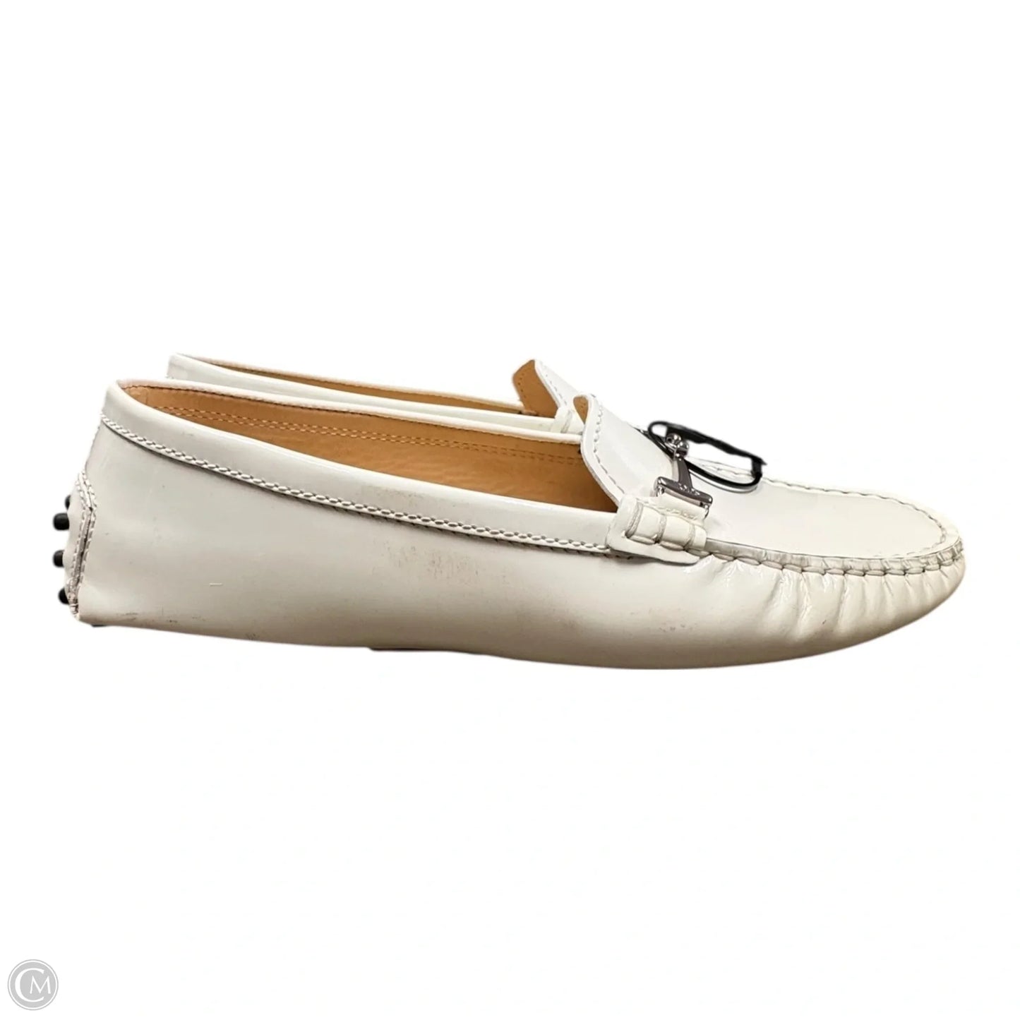 Shoes Luxury Designer By Tods In White, Size: 6.5
