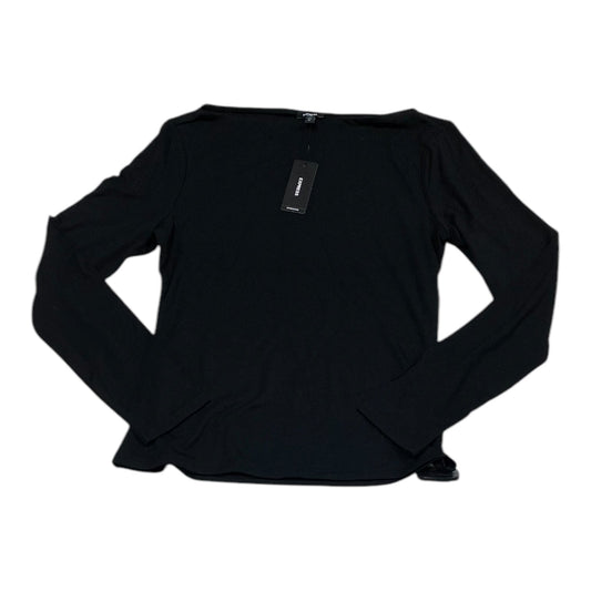 Top Long Sleeve By Express In Black, Size: M