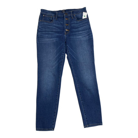 Jeans Skinny By J. Crew In Blue Denim, Size: 10