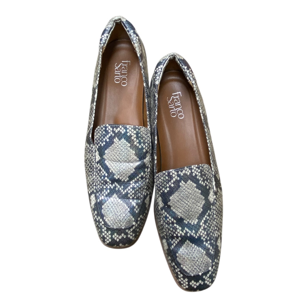 Shoes Flats By Franco Sarto In Snakeskin Print, Size: 11