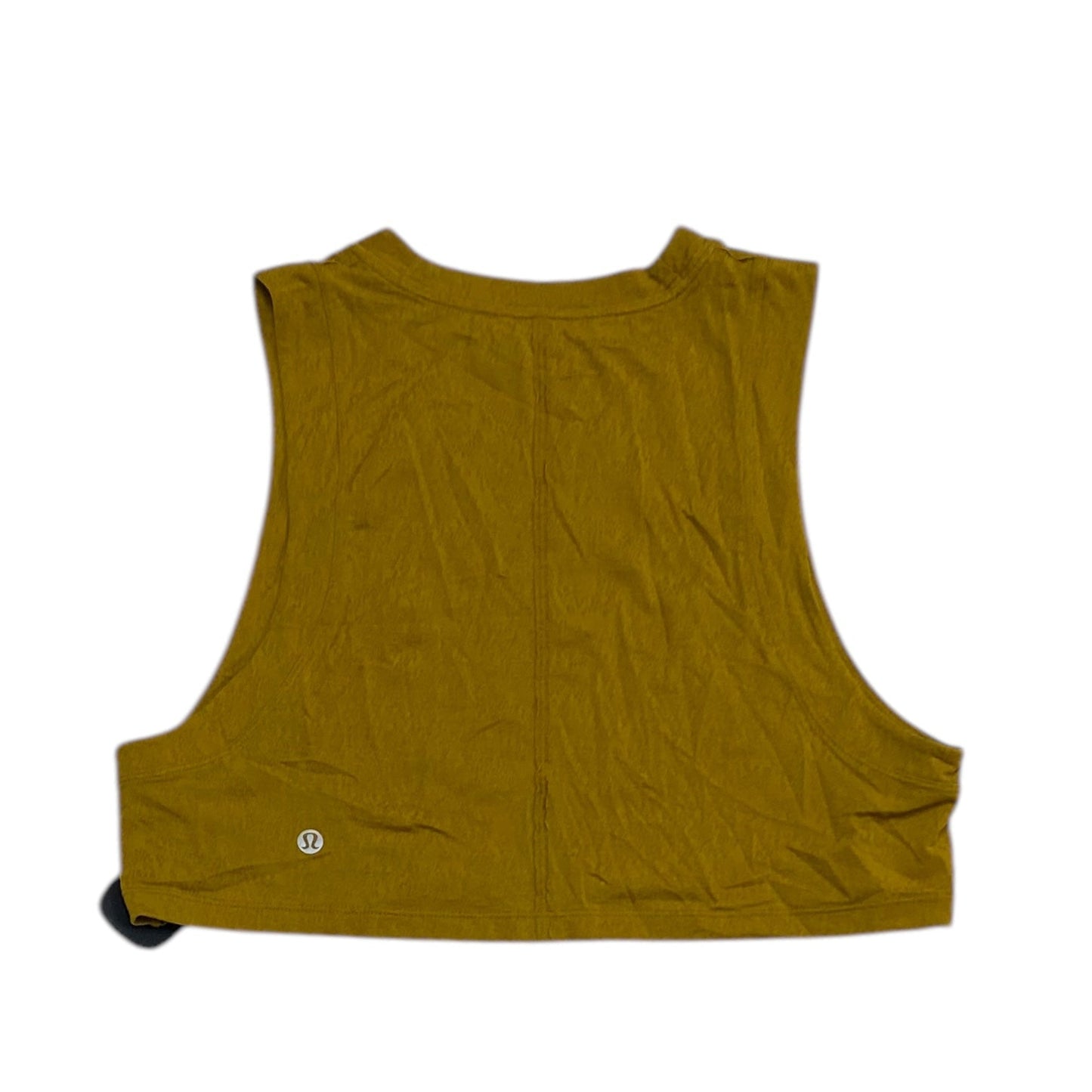 Athletic Tank Top By Lululemon In Yellow, Size: S