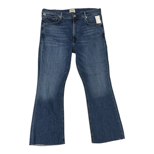 Jeans Straight By Citizens Of Humanity In Blue Denim, Size: 12