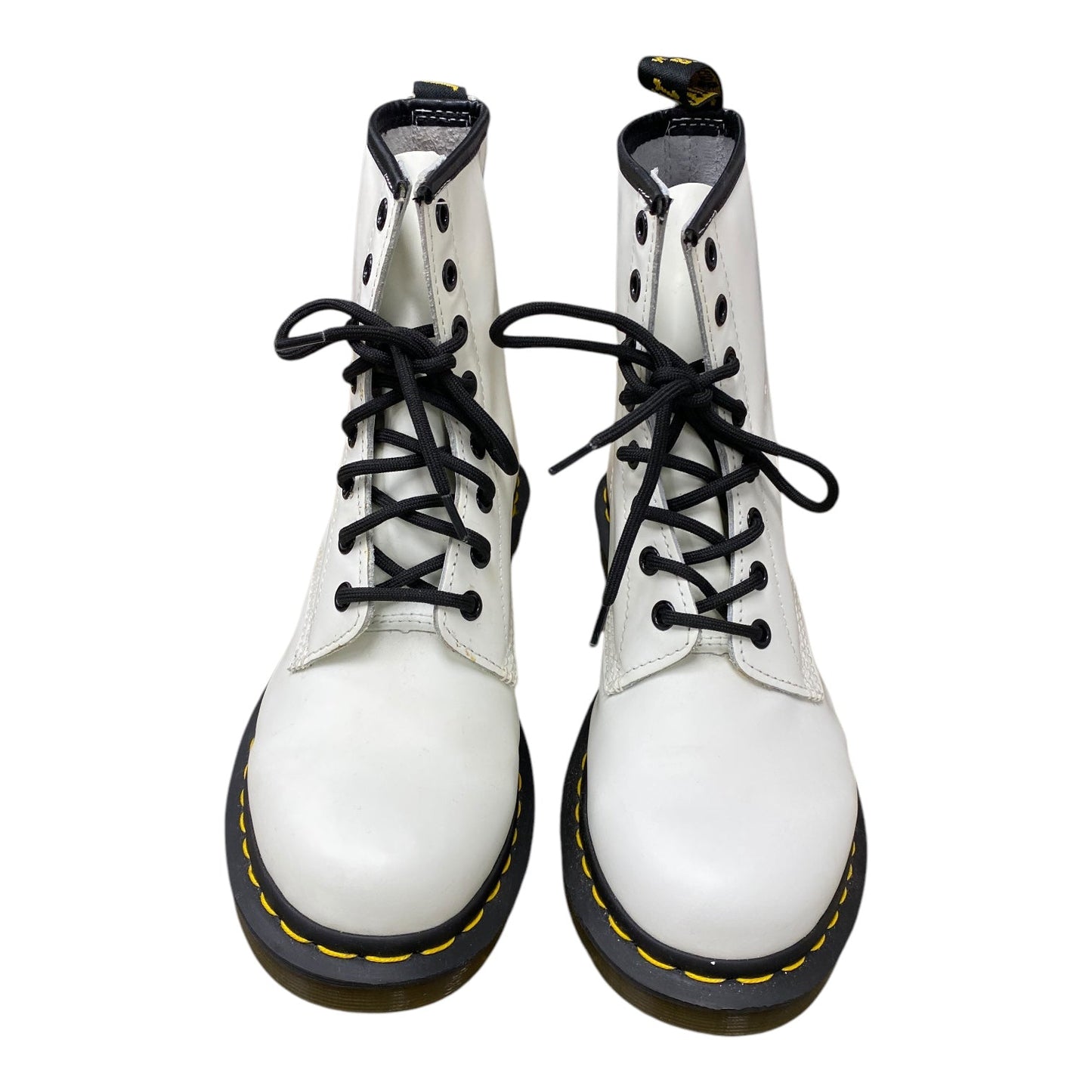 Boots Ankle Flats By Dr Martens In White, Size: 8