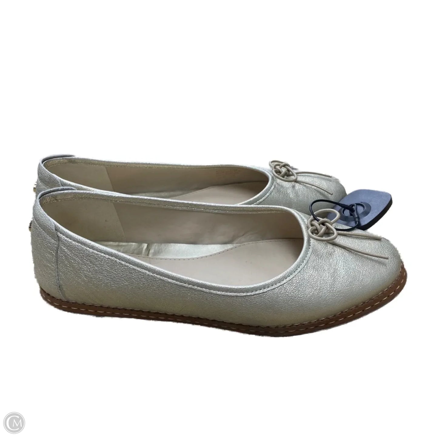 Shoes Flats By Cole-haan In Gold, Size: 8.5