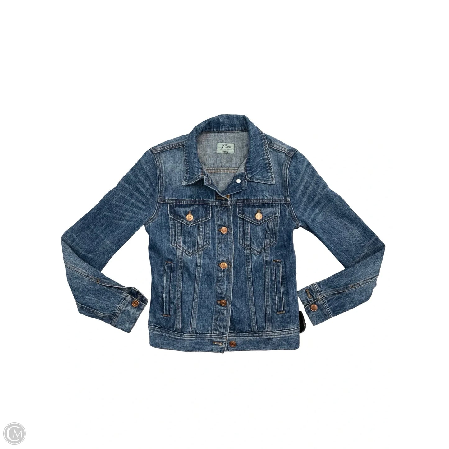 Jacket Denim By J. Crew In Blue Denim, Size: S