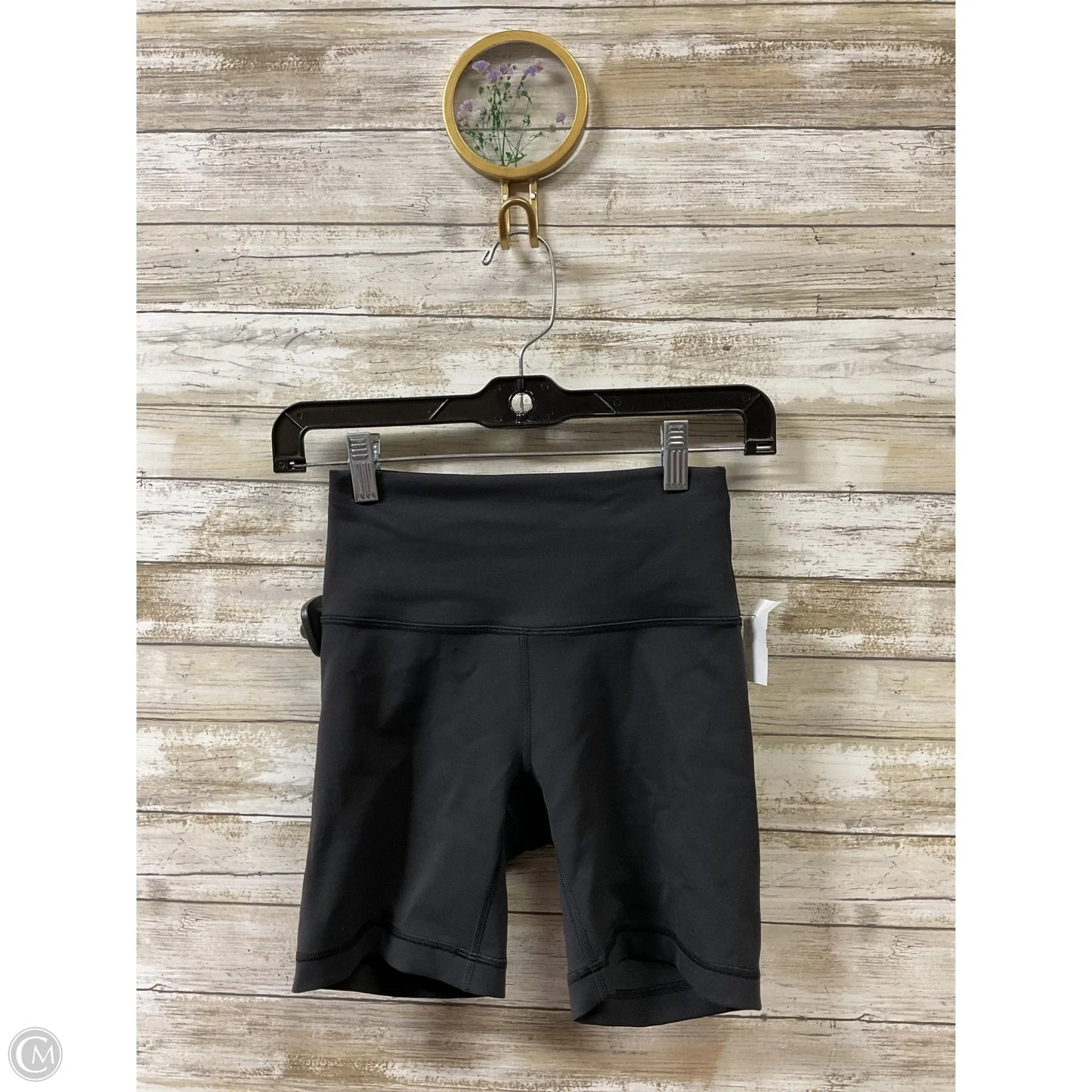 Athletic Shorts By Lululemon In Black, Size: 4