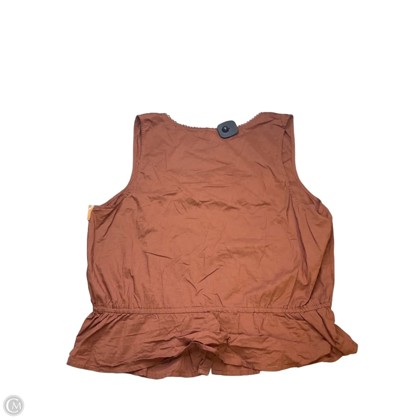 Top Sleeveless By Old Navy In Brown, Size: Xl