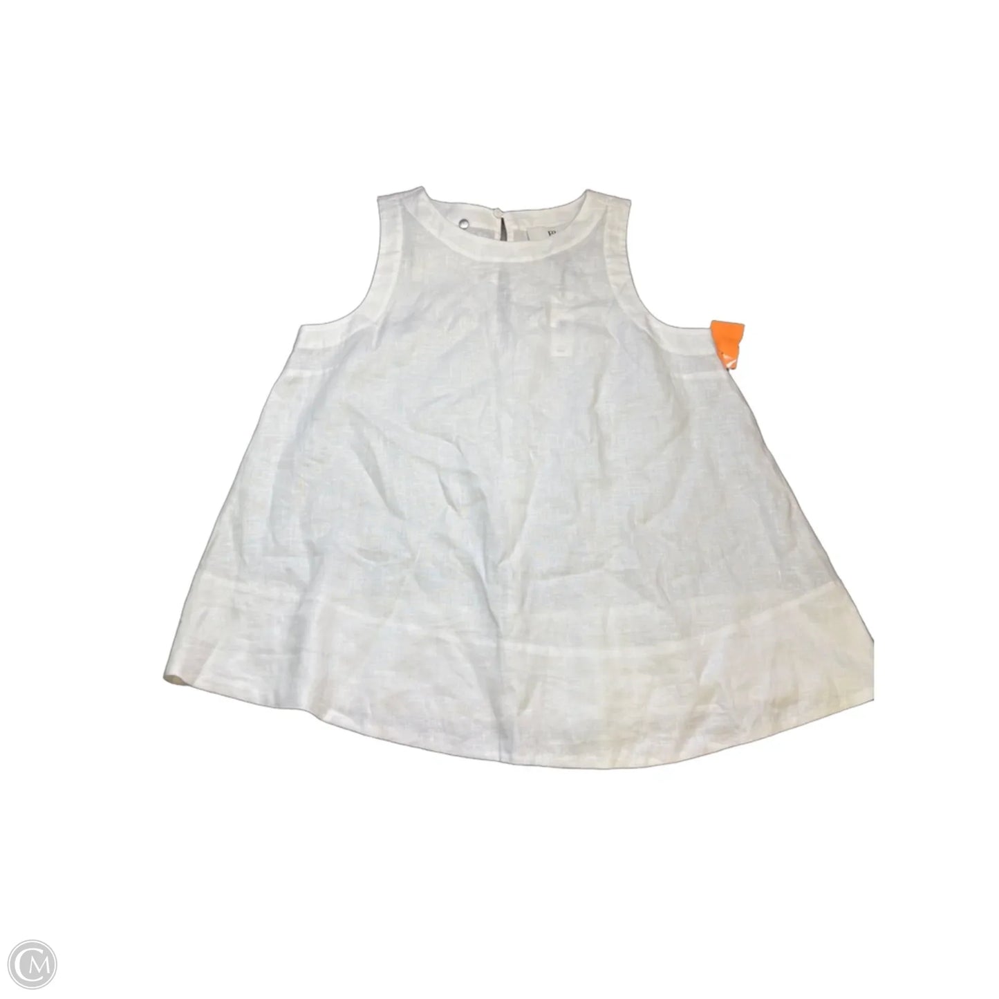 Top Sleeveless By Banana Republic In Cream, Size: Xs