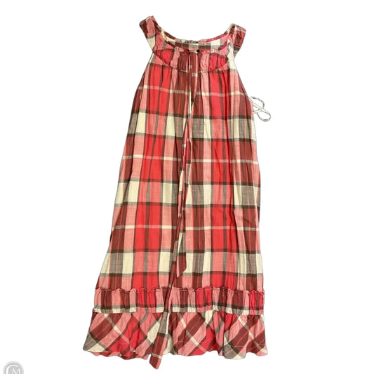 Dress Casual Short By Talbots In Red & Tan, Size: Xs