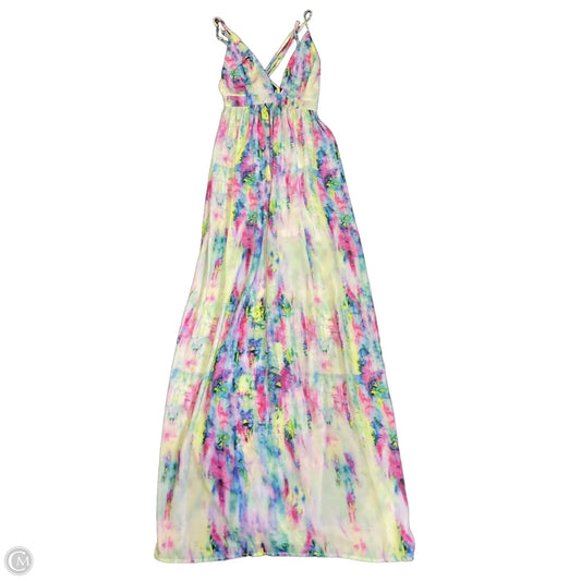Dress Casual Maxi By Vestique In Multi-colored, Size: S