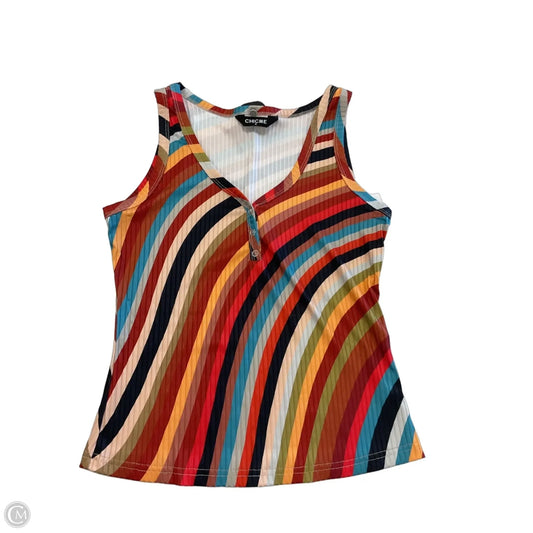 Tank Top By Chicme In Multi-colored, Size: M